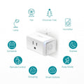 Kasa Smart Plug Mini by TP-Link (HS103P4) - Smart Home WiFi Outlet Works with Alexa, Echo and Google Home, No Hub Required, Remote Control, 2.4GHz WiFi Required, 15 Amp, UL Certified, 4-Pack, White 🍁 All In One Marketplace Canada