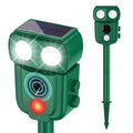 Ultrasonic Animal Repellent Outdoor, Solar Power Cat Raccoon Deer Repeller, Rabbit Snake Control with Motion Sensor and Flash Light, Waterproof Squirrel Skunk Deterrent for Yard Farm Garden 🍁 All In One Marketplace Canada