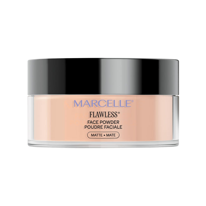 Marcelle Flawless Loose Face Powder, Translucent, Talc-Free, Ultra-Light, Mattifying, Natural & Smooth Finish, Flawless Complexion, Long-Lasting, Hypoallergenic, Fragrance-Free, Cruelty-Free, 55 g 🍁 All In One Marketplace Canada