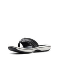 Clarks Women's Breeze Sea Flip-Flop, Black Synthetic, 10 🍁 All In One Marketplace Canada