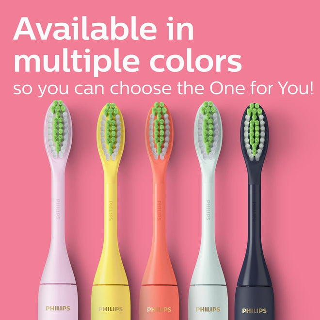 Philips One by Sonicare Battery Toothbrush, Brush Head Bundle, Manhattan Pink, BD3003/AZ 🍁 All In One Marketplace Canada