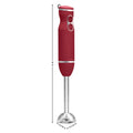 Chefman Immersion Blender, 300W Hand Blender with Stainless Steel Blades, Powerful Electric Ice Crushing 2-speed Control Handheld Food Mixer, Purées, Smoothies, Shakes, Sauces & Soups, Red 🍁 All In One Marketplace Canada