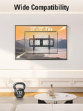 Mounting Dream TV Wall Mount for Most 37-75" TVs, Tilting TV Mount Low Profile up to VESA 600x400mm and 132 LBS Loading, Fits 16", 18", 24" Studs, Easy for TV Centering and Space Saving MD2268-LK 🍁 All In One Marketplace Canada
