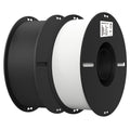 Filament 1.75mm 2 Packs for 3D Printing, Cost-Effective Ender PLA Filament 3D Printers, No-Tangling, Strong Bonding and Overhang Performance Dimensional Accuracy +/-0.02mm, White & Black 🍁 All In One Marketplace Canada