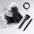 Toodour Solar String Lights Outdoor, 56ft 100 LED Globe String Lights, Waterproof Crystall Ball Lights Solar Patio Lights with 8 Modes for Garden Lawn Gazebo Yard, Outdoor Decorations - Warm White 🍁 All In One Marketplace Canada