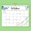 Wall Calendar 2026-2027, 15X12 inch Large Calendar Family Personl Organizer, 21 Months Runs from April 2026 through December 2027, Perfect for Organizing for Office Home (Leaf) 🍁 All In One Marketplace Canada