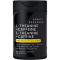 Sports Research® 2-in-1 L-Theanine Supplement with Caffeine & MCT Oil from Organic Coconuts - Focused Energy, Alertness & Relaxation Without Drowsiness - 200mg L Theanine, 100mg Caffeine - 60 Softgels 🍁 All In One Marketplace Canada