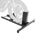 VEVOR Motorcycle Wheel Chock Upright, 1800 lbs Capacity, Heavy-duty Steel Motorcycle Front Wheel Stand with 6 Adjustable Holes, For 15"-22" Off-Road Motorcycles, Standard Motorcycles 🍁 All In One Marketplace Canada
