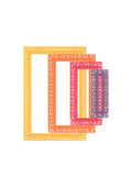 Sizzix Framelits Die Set 9PK Fanciful Framelits Renee Deco Rectangles by Stacey