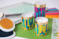 Sizzix A6 Layered Stencils 4PK Cosmopolitan, Downtown by Stacey Park