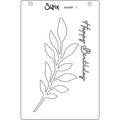 Sizzix A6 Layered Stencils 4PK Cosmopolitan, Frond by Stacey Park