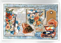 3Quarter Designs Cerulean Score 6x4 Card Pack