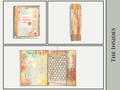 CrafTreat Accordion Hinge Book 1 - White