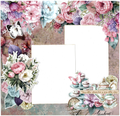 3Quarter Designs Positivi-Tea 12x12 Design Paper & Diecuts Set