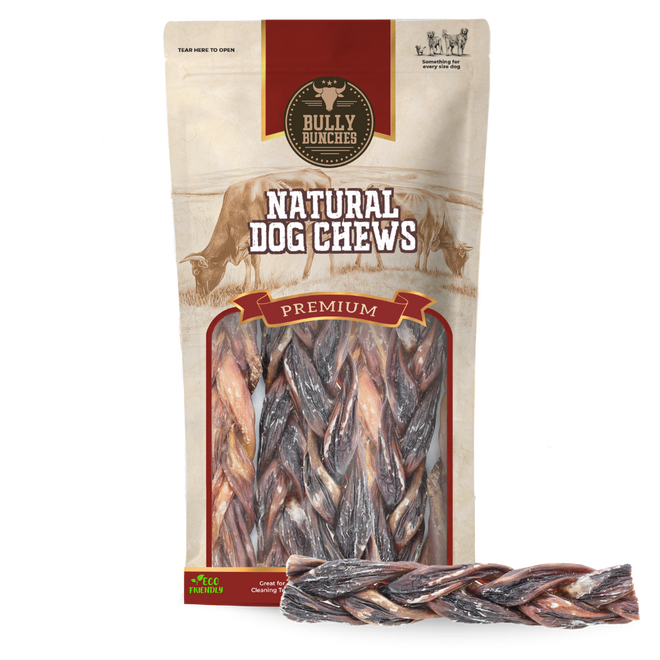 6 Inch Braided Jerky Stick