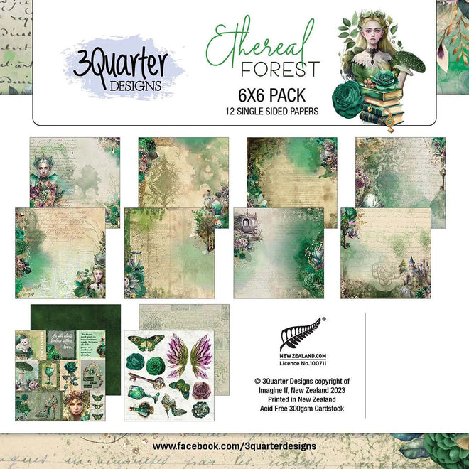 Ethereal Forest Paper Pack 6" x 6"