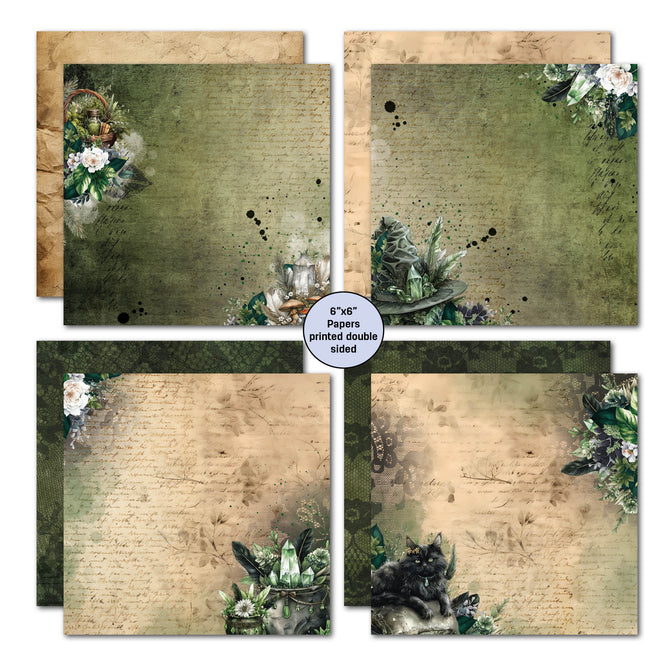 3Quarter Designs Earth Witch 6x6 Paper Pack