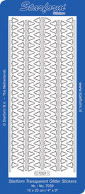 Deco Stickers - Border Christmas Tree