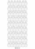 Deco Stickers -  Snowman Borders