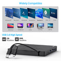 ORIGBELIE External DVD Drive, CD Drive USB 3.0 Typle C CD/DVD ROM +/-RW Adapter with USB Port DVD Burner for Laptop PC Desktop Computer, Optical Disk Drive CD Player Compatible with Mac Windows Linux 🍁 All In One Marketplace Canada