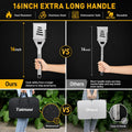 34Pcs BBQ Grill Accessories Tools Set, 16 Inches Stainless Steel Grilling Tools with Carry Bag, Thermometer, Grill Mats for Camping/Backyard Barbecue, Grill Tools Set for Men Women 🍁 All In One Marketplace Canada
