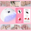 UV Nail Light, LKE Nail Dryer UV Light for Gel Nails with 3 Timers Professional UV LED Nail Lamp for Gel Nail Polish Kit Nail Art Tools Accessories in Home Use 🍁 All In One Marketplace Canada