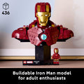LEGO Marvel Iron Man MK4 Bust - Building Kit for Adults, Ages 18+ - Includes Iron Man Minifigure - Collectible Model for Super Hero Fans - Gift for Men and Women - 76327 🍁 All In One Marketplace Canada