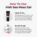 Love Ur Curls Irish Sea Moss Hair Gel, Medium Hold Hair Styling Curling Gel for Defined Curly Hair, Waves & Coils, Vegan, Cruelty Free, 236mL 🍁 All In One Marketplace Canada