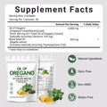 Oil of Oregano Softgels 6000mg Per Serving, 2 in 1 Formulated with Black Seed Oil 200mg, 4X Strength Carvacrol & Thymoquinone | Plant Based, Non-GMO & Immune Support (180 Count/1 Bag) 🍁 All In One Marketplace Canada