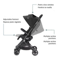 Maxi-Cosi Lara Ultra Compact Stroller, Airplane Carry-on Compliant for travel, Lightweight, one-hand fold, large storage, inludes travel bag Essential Black 🍁 All In One Marketplace Canada