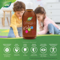 Nature's Way NutraSea Kids Omega 3 + Vitamin D Fish Oil Liquid Supplement for Kids Ages 1 to 14 – Bubblegum Flavour – Brain, Eye & Bone Support – EPA & DHA + GLA + D3, 200 mL 🍁 All In One Marketplace Canada
