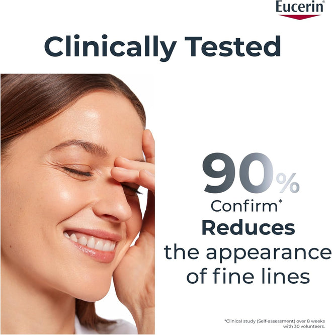 Eucerin Anti-Wrinkle Eye Cream, Smoothing, Anti-Age, Hyaluronic Acid, 15mL 🍁 All In One Marketplace Canada