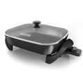 BLACK+DECKER 12x15-Inch Electric Skillet with Glass Lid 🍁 All In One Marketplace Canada