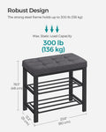 SONGMICS Shoe Storage Bench, Entryway Bench with Cushion 🍁 All In One Marketplace Canada