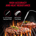 TempPro TP20 500FT Wireless Digital Thermometer with Dual Temperature Probe, Digital Cooking Food Thermometer Wireless for Smoker BBQ Grill Thermometer Beef Steak Turkey Thermometer 🍁 All In One Marketplace Canada