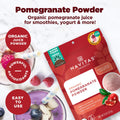 Navitas Organics Pomegranate Powder, 8 oz. Bag 🍁 All In One Marketplace Canada