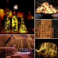 Lomotech Solar String Lights Outdoor - 2 Pack Total 66ft 200LED Solar Fairy Lights Waterproof 8 Modes Twinkle Lights for Outdoor, Patio, Garden, Yard, Party, Wedding, Tree Decoration (Warm White) 🍁 All In One Marketplace Canada