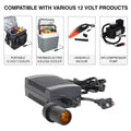 Koolatron Power Adapter - 12V 5A Converter for Car Fridge, Portable Devices, Vehicle Supplies, Replacement Cable, Extender Charger, Wall Outlet, Transformer for Cooler, 110V AC to 12V DC 🍁 All In One Marketplace Canada