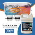 Ultrasonic Cleaner Solution for Carburetors and Engine Parts, Ultrasonic Cleaning Solution and Washing Compound for Ultrasonic and Immersion Washers - Concentrated (1 Gallon) 🍁 All In One Marketplace Canada