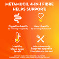 Metamucil, Daily Psyllium Husk Powder Supplement, Sugar-Free, 4-in-1 Fibre for Digestive Health, Orange Smooth Flavored Drink, 114 Servings 🍁 All In One Marketplace Canada