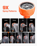 VEVOR Retractable Garden Hose Reel, 1/2 Inch x 84 ft Wall Mounted Hose Reel, Heavy Duty Garden Hose Reel with 9 Patterns Nozzle, Any Length Lock, Upgraded Slow Return System and 180°Swivel Bracket 🍁 All In One Marketplace Canada