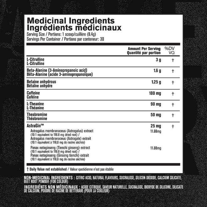 NITROSURGE Pre Workout Supplement - Endless Energy, Instant Strength Gains, Clear Focus, Intense Pumps - Nitric Oxide Booster & Preworkout Powder with Beta Alanine - 30 Servings, Cherry Limeade 🍁 All In One Marketplace Canada