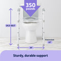 Medline 3-in-1 Steel Folding Bedside Commode, Height Adjustable, 350lb 🍁 All In One Marketplace Canada