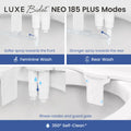 LUXE Bidet NEO 185 Plus - Patented Bidet Attachment for Toilet, Chrome 🍁 All In One Marketplace Canada