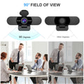 EMEET 1080P Webcam with Microphone, C960 Web Camera, 2 Mics Streaming Webcam, 90°FOV Computer Camera, Plug and Play USB Web Cam for Online Calling/Conferencing, Zoom/Teams/Facetime/YouTube, Laptop/PC 🍁 All In One Marketplace Canada
