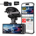 REDTIGER 4K Dash Cam Front and Rear, STARVIS 2 Sensor, Touch Screen 3.18", Voice Control, 20MB/s 5.8GHz WiFi 6 Car DashCam with 128GB Card, GPS, Night Vision, Emergency Lock, Parking Mode(F7N Touch) 🍁 All In One Marketplace Canada