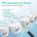 COSLUS Water Teeth Flosser C20 (F5020E): 300ML Cordless Electric Water Tooth Flossing Rechargeable IPX7 Waterproof Portable Travel Flossers Set for Teeth 🍁 All In One Marketplace Canada