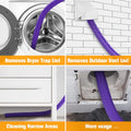FUNTECK Dryer Lint Vacuum Attachment Compatible with Dyson V15 V12 V11 V10 V8 V7 V6 Vacuum Cleaners, Flexible Vent Lint Cleaner Kit, 34 inches 🍁 All In One Marketplace Canada