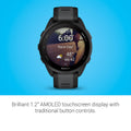 Garmin Forerunner® 165, Running Smartwatch, Colorful AMOLED Display, Training Metrics and Recovery Insights, Black 🍁 All In One Marketplace Canada