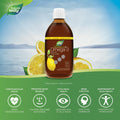 Nature's Way NutraSea HP Omega 3 High EPA Fish Oil Liquid Supplement for Adults and Kids Ages 1+ – Zesty Lemon Flavour – Heart & Brain Support – 1500mg EPA, 500 mL Value Size 🍁 All In One Marketplace Canada